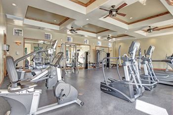 Fitnes center with cardio machines